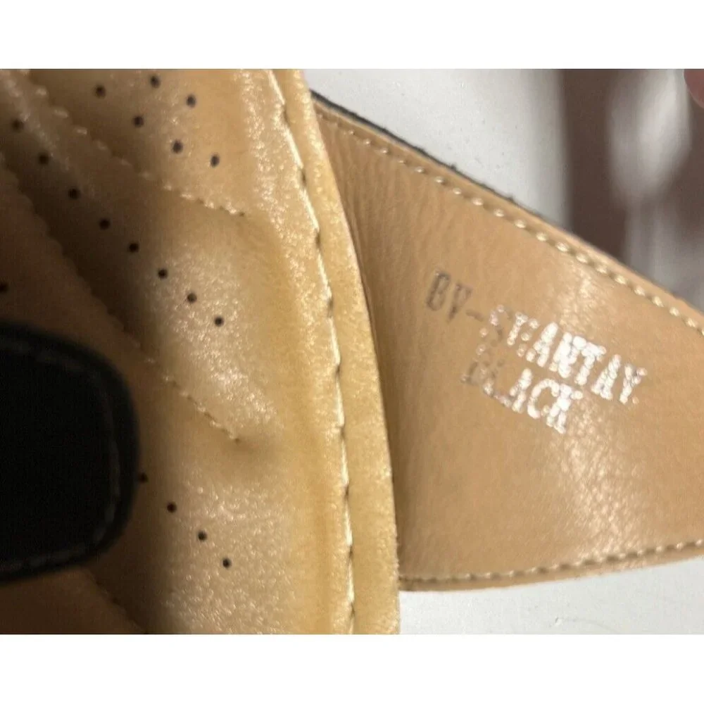 Patrizia By Spring Step Women’s Black Shantay Sandals Cut Out Design 36 5.5 6 - Picture 8 of 8